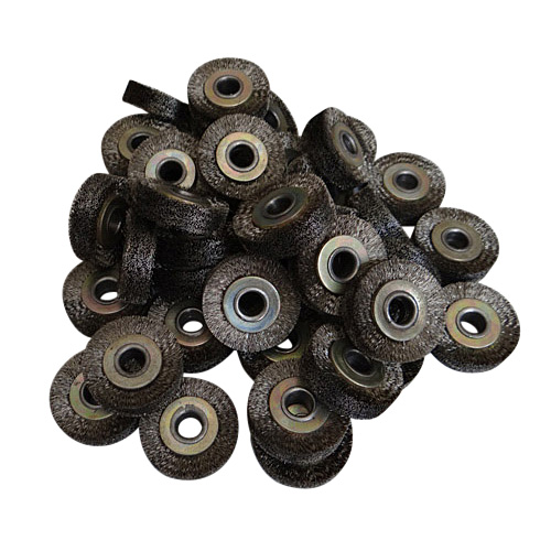  塑封电机内腔去毛刺刷|去毛刺钢丝轮|毛刺刷-----中山通彩五金专业生产制造